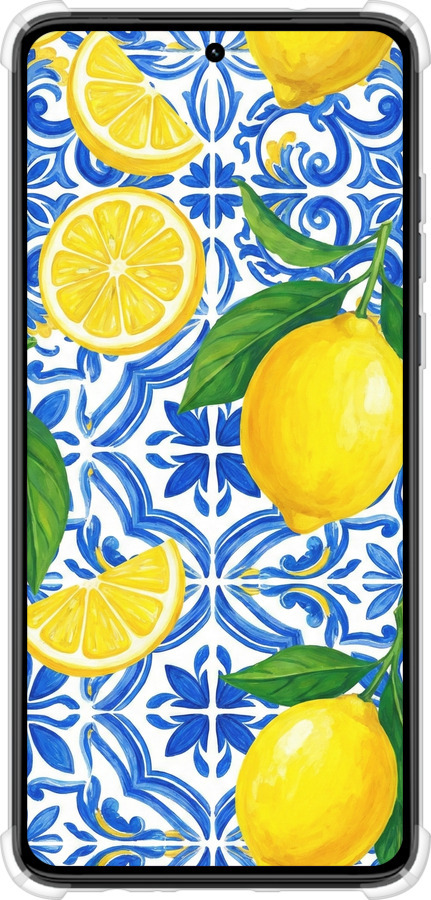 Силикон с усиленными углами чехол Grocery Girl Italian Summer для Motorola Moto G84 - 6766sp-3344 изображение 
