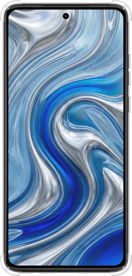 Силикон с усиленными углами чехол Liquid Chrome для Motorola Moto G84 - 6781sp-3344 изображение 