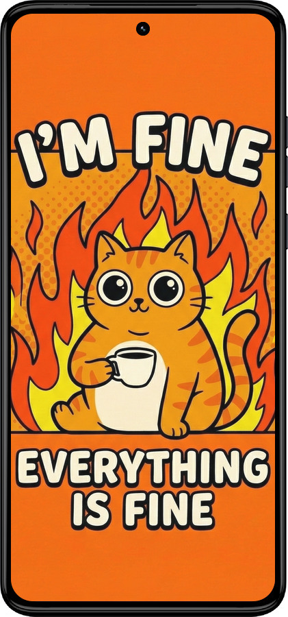 Силіконовий чехол Funny Cat для Motorola Moto G84 - 6786u-3344 изображение 