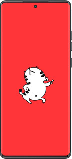 TPU чехол Котик для Motorola Moto G85 5G - 4577b-3780 изображение 