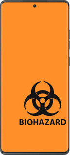 TPU чехол biohazard 33 для Motorola Moto G85 5G - 4851b-3780 изображение 