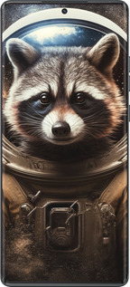 TPU чехол Raccoon austronaut для Motorola Moto G85 5G - 5581b-3780 изображение 