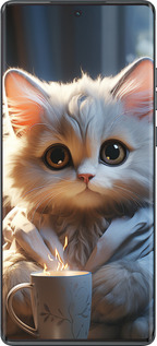 TPU чехол White cat для Motorola Moto G85 5G - 5646b-3780 изображение 