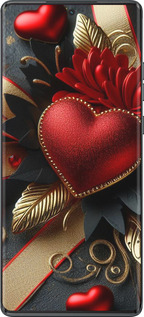 TPU чехол Сердечки v2 для Motorola Moto G85 5G - 5832b-3780 изображение 