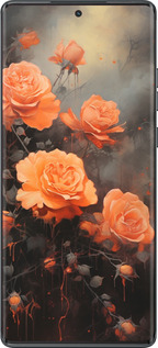 TPU чехол Оранжевые розы для Motorola Moto G85 5G - 5944b-3780 изображение 