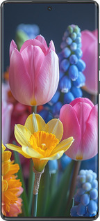 TPU чехол Весенние цветы для Motorola Moto G85 5G - 6058b-3780 изображение 