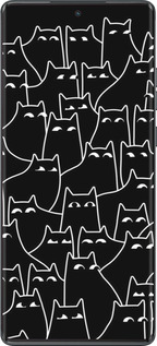 TPU чехол С изображением кошек для Motorola Moto G85 5G - 6470b-3780 изображение 