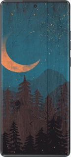 TPU чехол Зоряний ліс для Motorola Moto G85 5G - 6480b-3780 изображение 