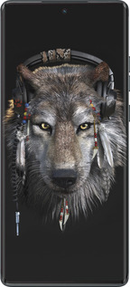 TPU чехол Волк-меломан для Motorola Moto G85 5G - 875b-3780 изображение 