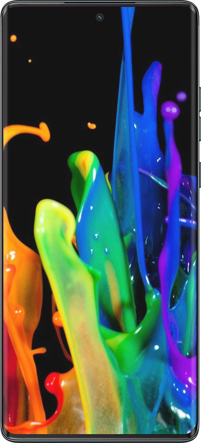 TPU чехол брызги краски для Motorola Moto G85 5G - 3957b-3780 изображение 