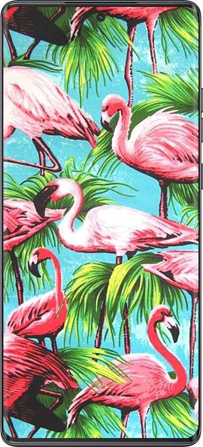 TPU чехол Tropical background для Motorola Moto G85 5G - 4016b-3780 изображение 