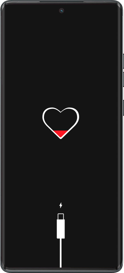 TPU чехол Подзарядка сердца для Motorola Moto G85 5G - 4274b-3780 изображение 