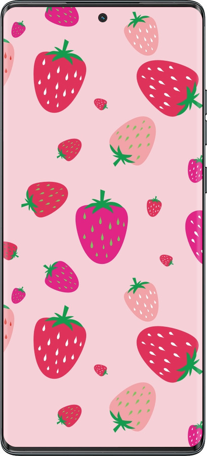 TPU чехол Клубнички для Motorola Moto G85 5G - 4332b-3780 изображение 