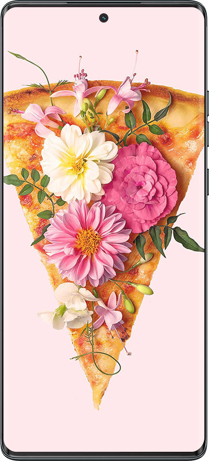 TPU чехол pizza для Motorola Moto G85 5G - 4492b-3780 изображение 