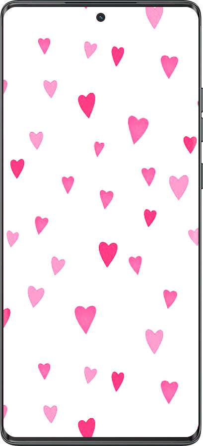 TPU чехол Сердечки 2 для Motorola Moto G85 5G - 4763b-3780 изображение 