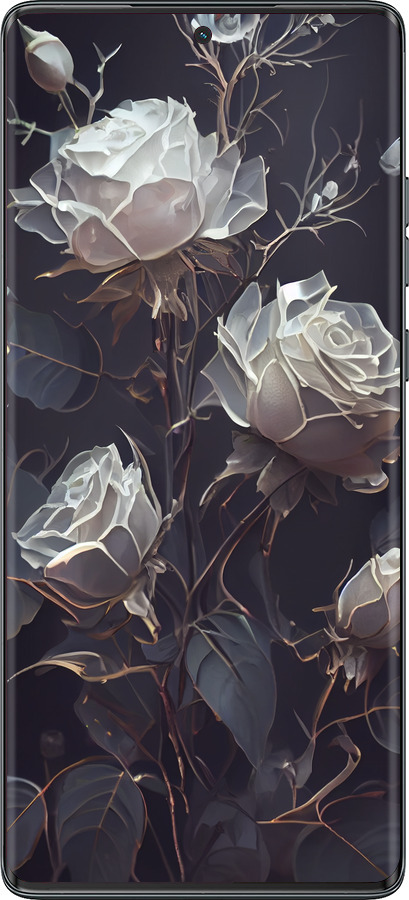 TPU чехол Розы 2 для Motorola Moto G85 5G - 5550b-3780 изображение 