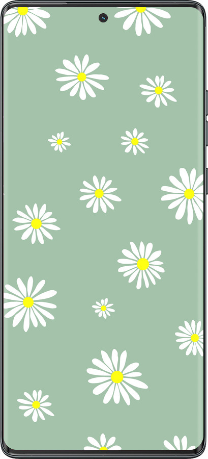 TPU чехол Ромашки v4 для Motorola Moto G85 5G - 5603b-3780 изображение 