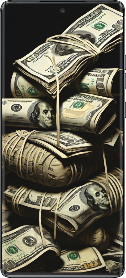 TPU чехол Big money для Motorola Moto G85 5G - 5666b-3780 изображение 