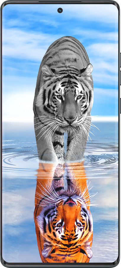 TPU чехол Тигр для Motorola Moto G85 5G - 6016b-3780 изображение 