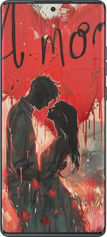 TPU чехол Amore для Motorola Moto G85 5G - 6047b-3780 изображение 