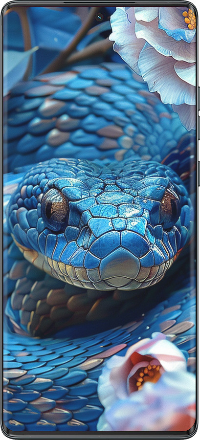 TPU чехол Blue Snake для Motorola Moto G85 5G - 6079b-3780 изображение 