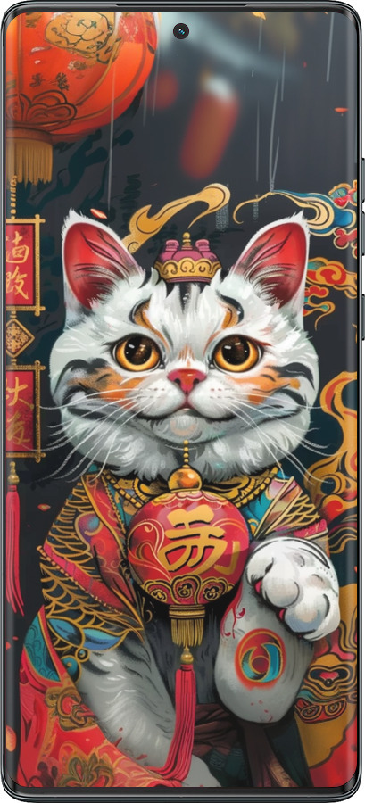 TPU чехол China Cat v2 для Motorola Moto G85 5G - 6135b-3780 изображение 