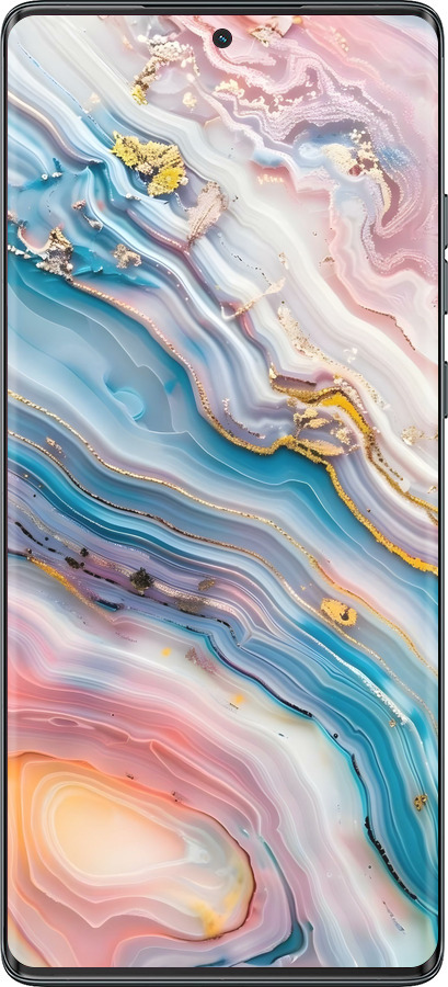 TPU чехол Мрамор красивый для Motorola Moto G85 5G - 6376b-3780 изображение 