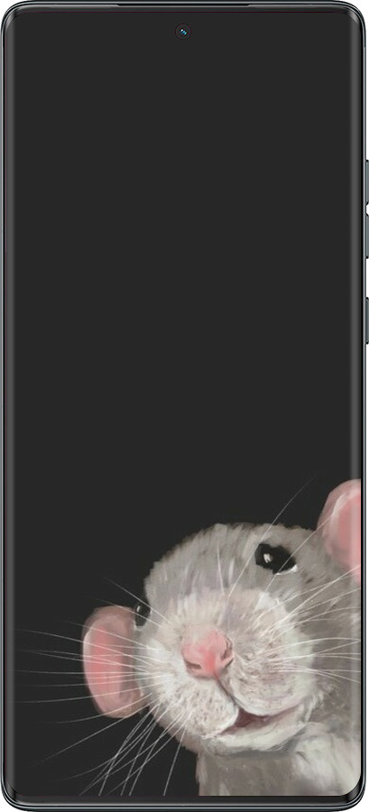 TPU чехол The Peeking Rat для Motorola Moto G85 5G - 6442b-3780 изображение 