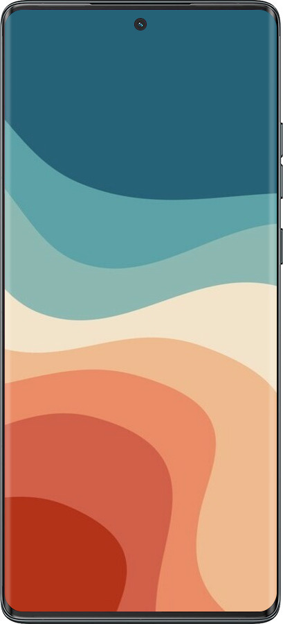 TPU чехол В стиле ретро с волнами для Motorola Moto G85 5G - 6531b-3780 изображение 
