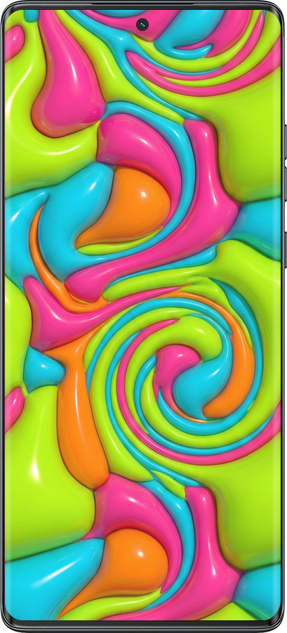 TPU чехол Y2K Jelly Dream для Motorola Moto G85 5G - 6780b-3780 изображение 