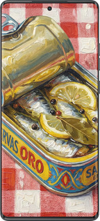 Силиконовый чехол Vintage Sardine Tin Phone для Motorola Moto G85 5G - 6772u-3780 изображение 