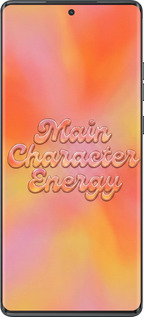 Силиконовый чехол Aura Gradient Main Character Energy Aesthetic Y2K для Motorola Moto G85 5G - 6783u-3780 изображение 