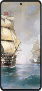 Силиконовый чехол Айвазовский. Корабли для Motorola Moto G86 - 160u-4115 изображение 