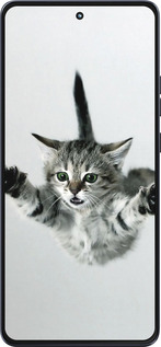 Силиконовый чехол Летящий котёнок для Motorola Moto G86 - 2322u-4115 изображение 