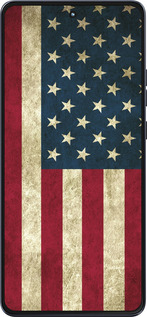 Силиконовый чехол Флаг США для Motorola Moto G86 - 395u-4115 изображение 