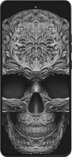 Силиконовый чехол skull-ornament для Motorola Moto G86 - 4101u-4115 изображение 