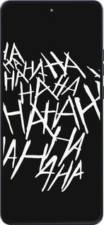 Силиконовый чехол joker hahaha для Motorola Moto G86 - 4509u-4115 изображение 