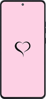 Силиконовый чехол Сердце 1 для Motorola Moto G86 - 4730u-4115 изображение 