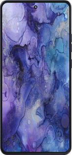 Силиконовый чехол Мрамор 7 для Motorola Moto G86 - 4802u-4115 изображение 