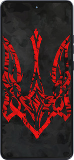 Силиконовый чехол Герб Украины v4 для Motorola Moto G86 - 5319u-4115 изображение 