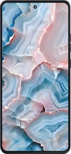 Силиконовый чехол Мрамор для Motorola Moto G86 - 6306u-4115 изображение 