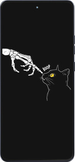 Силіконовий чехол Кішка для Motorola Moto G86 - 6505u-4115 изображение 