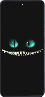 Силиконовый чехол Чеширский кот для Motorola Moto G86 - 689u-4115 изображение 