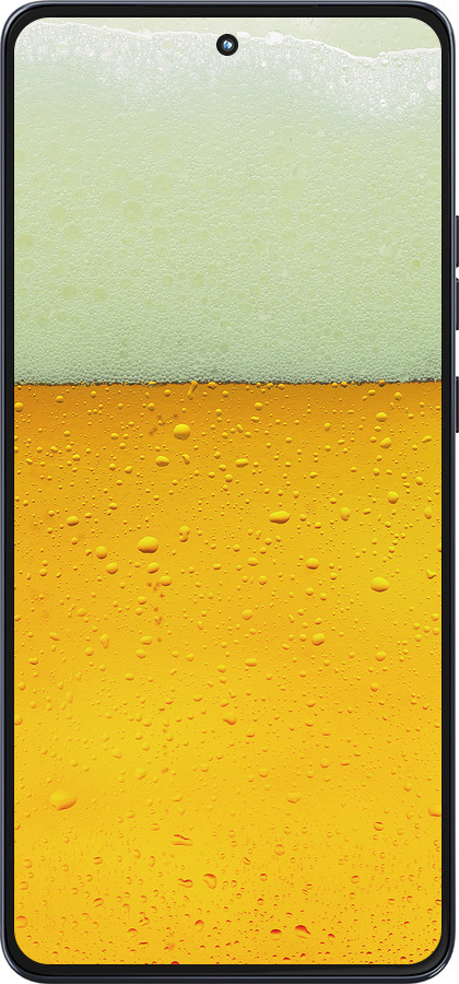 Силиконовый чехол Пиво для Motorola Moto G86 - 1145u-4115 изображение 