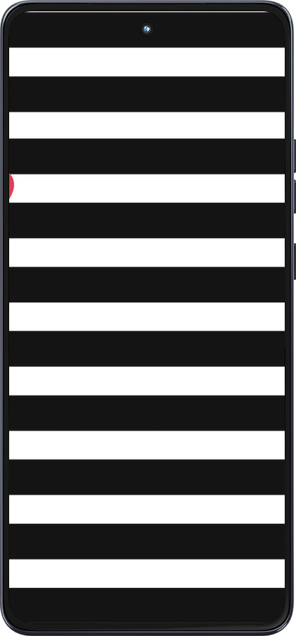 Силиконовый чехол Черно-белые полосы для Motorola Moto G86 - 4461u-4115 изображение 