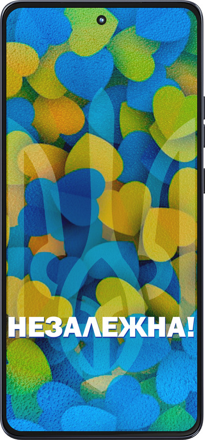 Силиконовый чехол Незалежна для Motorola Moto G86 - 5447u-4115 изображение 