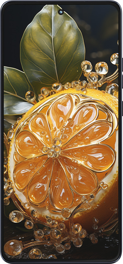 Силиконовый чехол Лимон для Motorola Moto G86 - 5647u-4115 изображение 