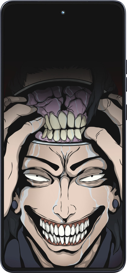 Силиконовый чехол Магическая Битва Kenjaku для Motorola Moto G86 - 6151u-4115 изображение 