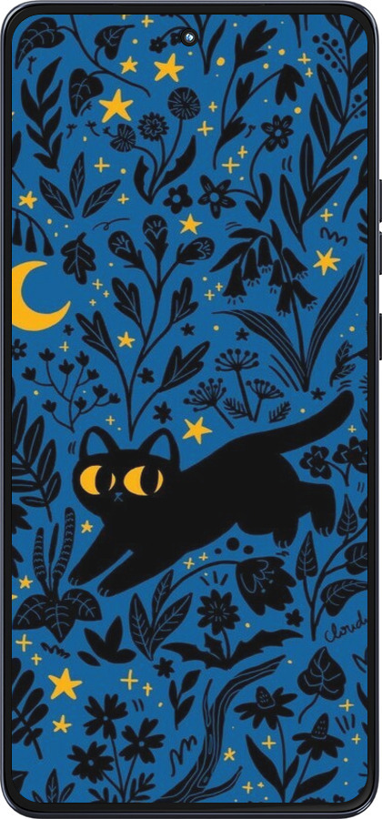 Силиконовый чехол Летняя ночь для Motorola Moto G86 - 6472u-4115 изображение 