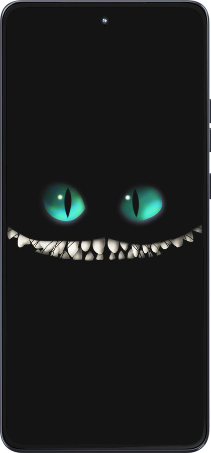 Силиконовый чехол Чеширский кот для Motorola Moto G86 - 689u-4115 изображение 